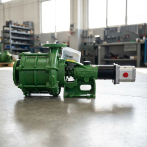 Alternative view of Rovatti Multi Stage Hydraulic Driven Pump
