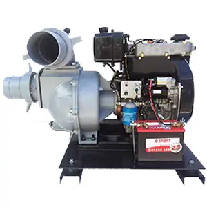 Alternative view of Water Pumps - Diesel driven