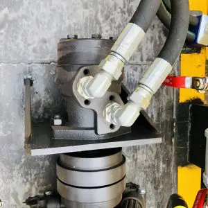 Hydraulic driven diaphragm chemical pump for sprayers