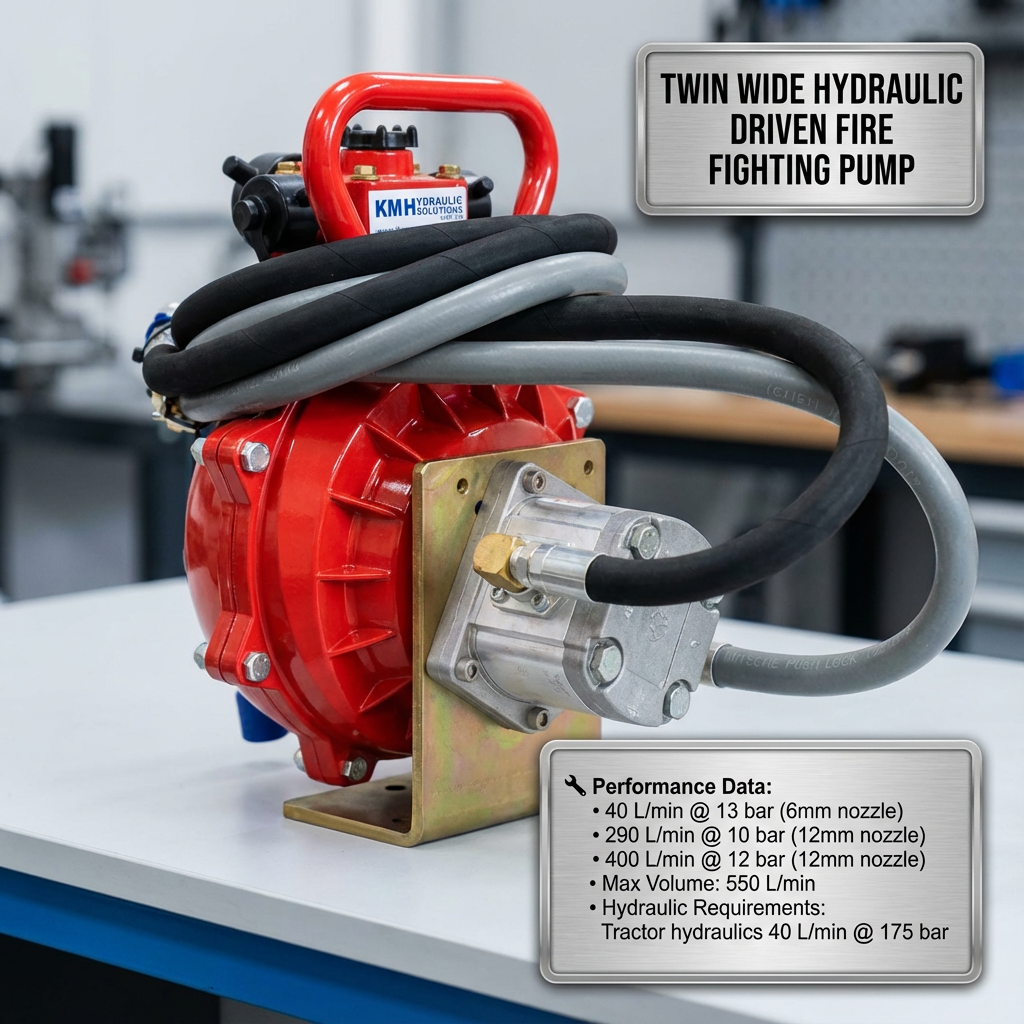 Hydraulic Driven Fire Fighting Pumps