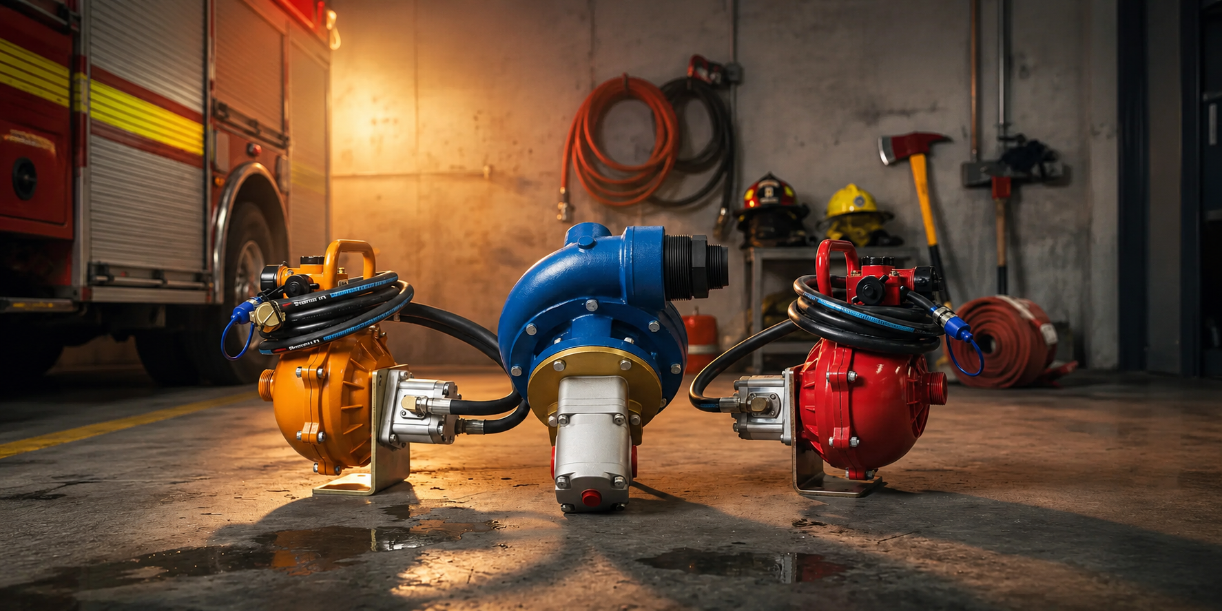 Hydraulic Driven Fire Fighting Pumps
